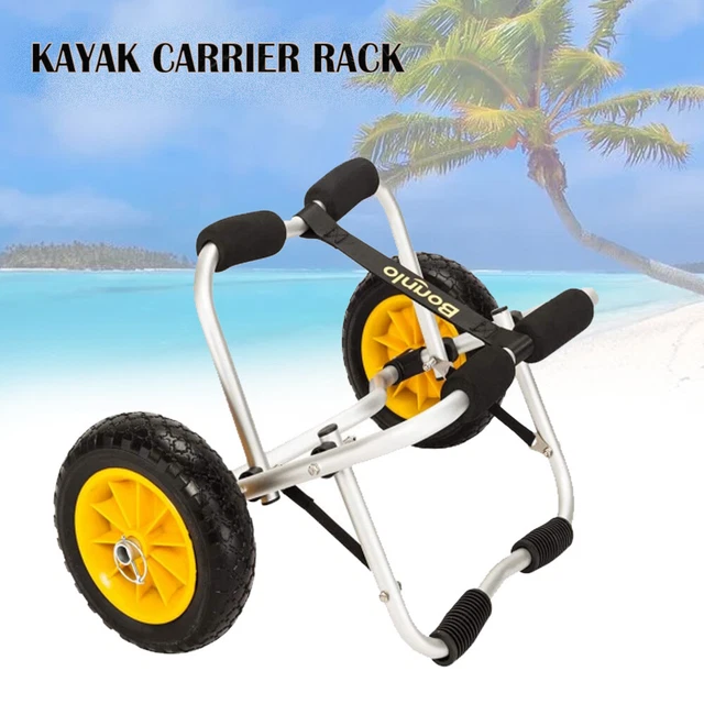 KAYAK CART CANOE Fishing Boat Carrier Foldable Paddle Board Trolley