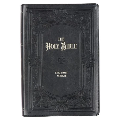 KJV HOLY BIBLE Giant Print Full Size Faux Leather Red Letter Editio kjv-holy-bible-giant-print-full-size-faux-leather-red-letter-editio