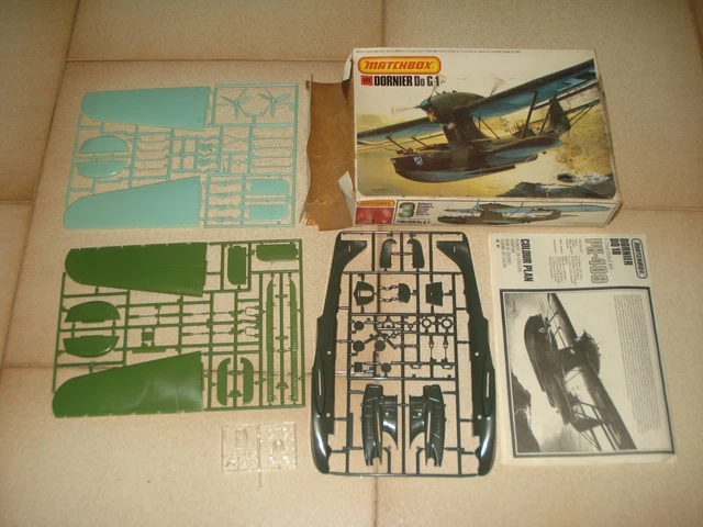 Thomas Gunn Miniatures Dornier DO G-1 K6K - Échelle 1:30 - 79cm - Avec Chariot Et Support