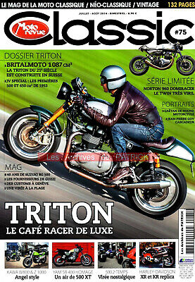MOTO REVUE CLASSIC n°35 TRITON-SUZUKI GS 750-DUCATI 851 DESMO-BMW 800 GS SCHEK 