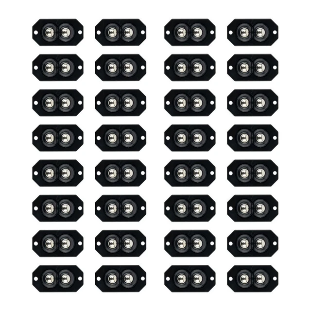 Ruedas autoadhesivas accesorios universales 4/32 piezas ABS+ piezas de repuesto de acero inoxidable