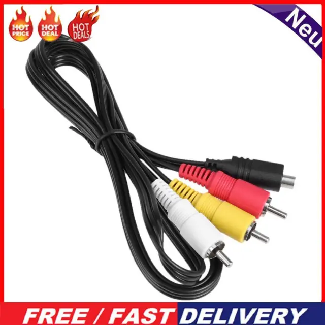 1.2m VMC-15FS A/V RCA to 10Pin Sony Port Adapter Cable for Sony Camera