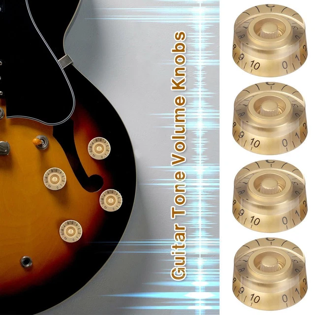 Interrupteur de réglage de basse Bouton en forme de seau For Les Paul LP