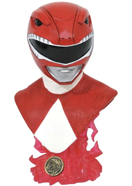 MIGHTY MORPHIN POWER Rangers Legends in 3D Red Ranger scala 1/2 ...