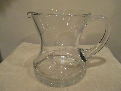 Short Glass Cocktail/Beverage Pitcher with Heavy Base (1pc)