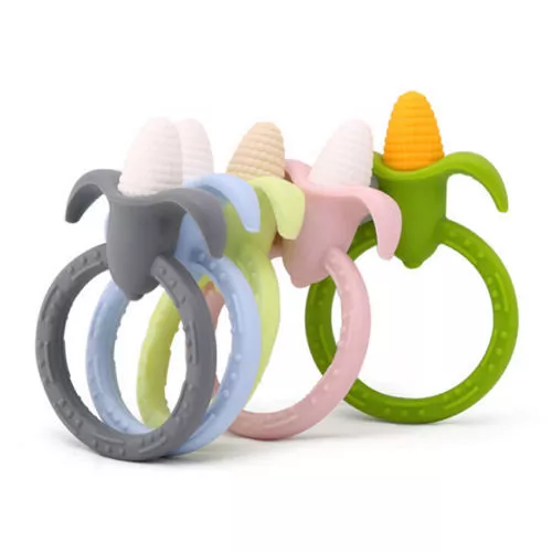 Corn Silicone Teething Toy Teether for Mum & Baby Nursing BPA Free