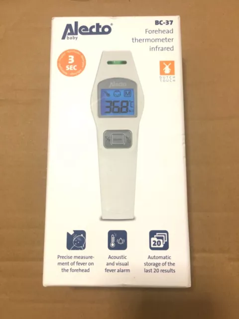 Alecto Fieberthermometer BC-37 Stirnthermometer NEU