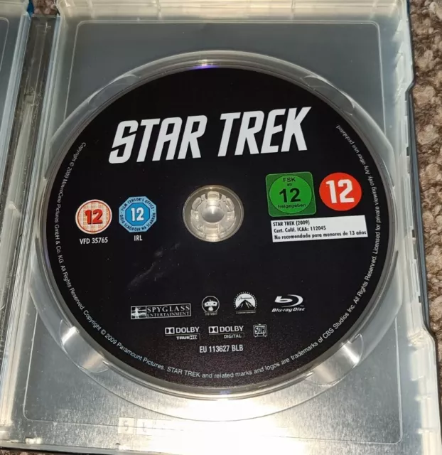 Star Trek BLURAY 2009 Limited Edition STEELBOOK Import 2