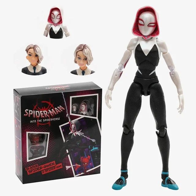 SPIDER-MAN INTO THE Spider-Verse SV Action Spider-Gwen Spider-Ham ...