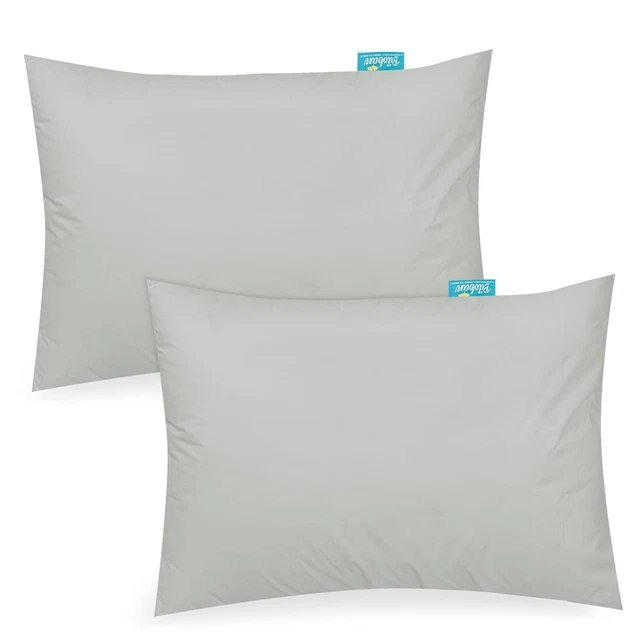 Kid Toddler Pillowcase Envelope Style 100% Cotton 2 Pack 14"x19" Multi-Color