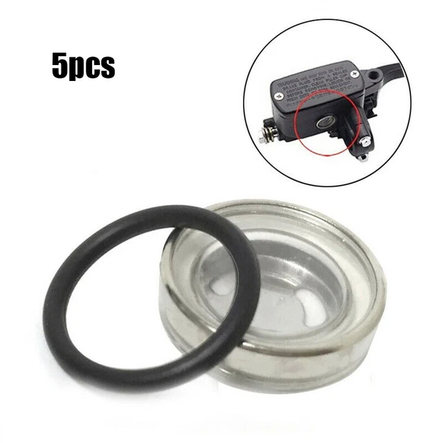 5 pz cilindro freno principale moto 18 mm / contenitore vetro visivo Len anello di tenuta