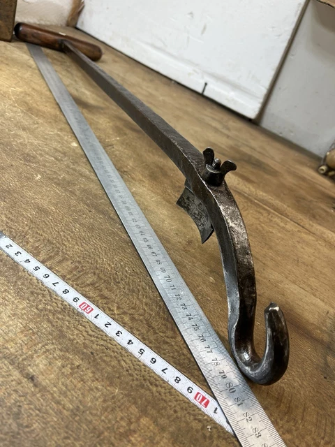 OUTIL ANCIEN SABOTIER paroir Fer forgé EUR 42,50 - PicClick FR