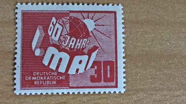 DDR Michel Nr. 250 ; 60 Jahre Tag der Arbeit postfrisch von 1950