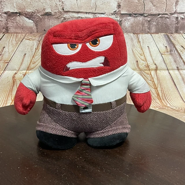 DISNEY STORE PIXAR Inside Out Anger Plush Stuffed Animal Toy 9" BR8B £ ...