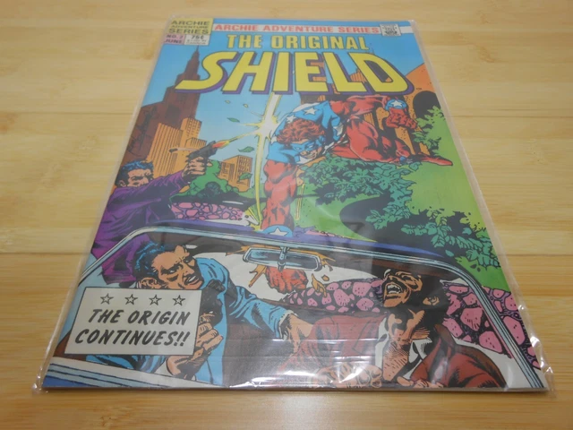 The Original SHIELD Archie Adventure Series 1984 Comic Books #2
