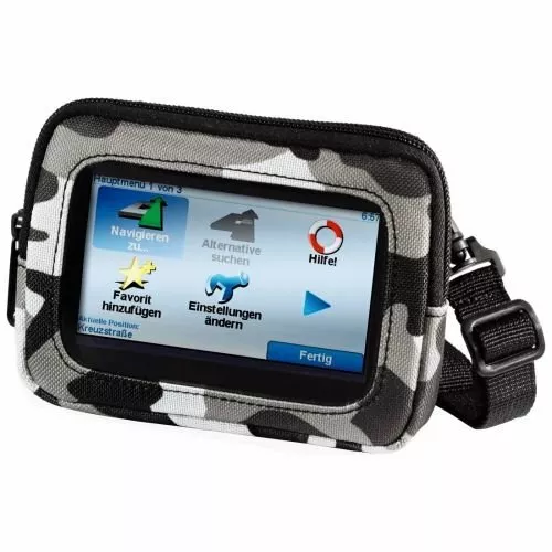 Hama Fahrrad Navi-Tasche Case für GPS Tesi One Holux GPSport 245 260 Lite Pro