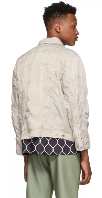 Off-White Light Grey Climb Tech Jacket, Size Medium NWOT ($1575) 3