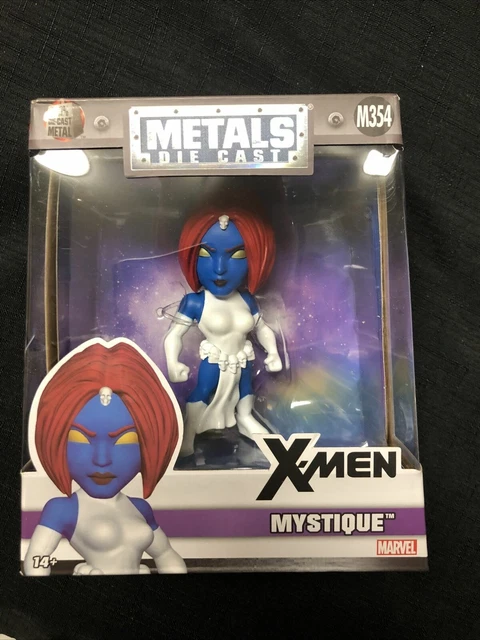 xmen Die-Cast Metals Mystique 4" Inch Figure X-Men Marvel Comics New jada toys