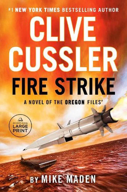 Clive Cussler Fire Strike by Mike Maden (English) Paperback Book
