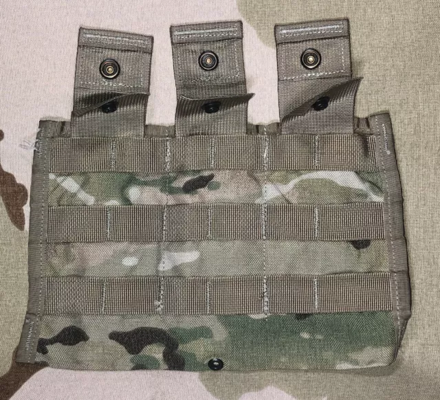 Eagle Industries “3 Mag Side by Side” Magazine Pouch Multicam USGI old gen MOLLE