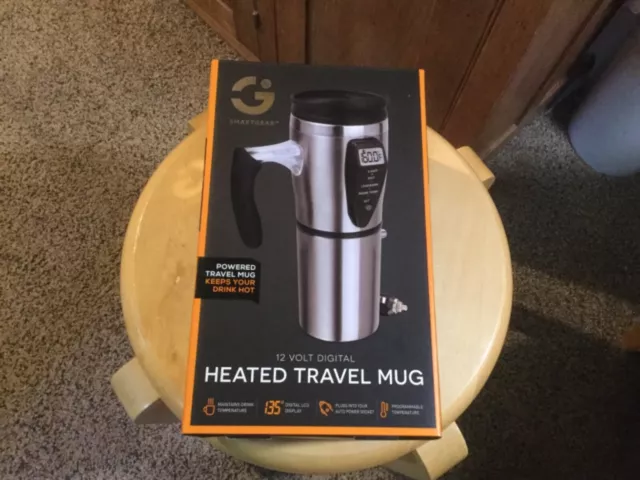 NEW G Smartgear 12 Volt Digital Heated Travel Mug.