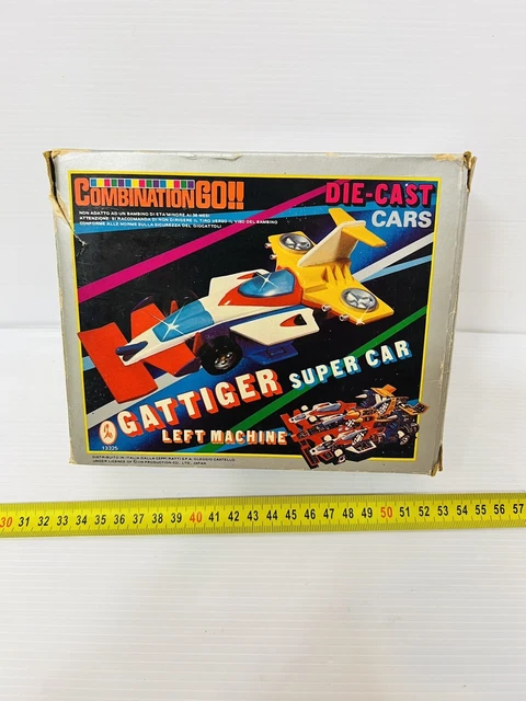 Vintage Toy Supercar Gattiger, Die-cast cars CENTER MACHINE Takatoku