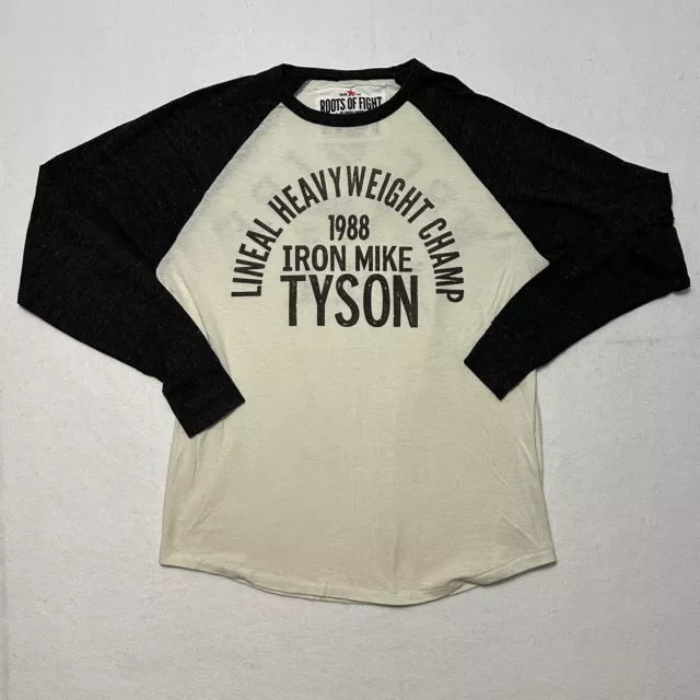 Roots of Fight Bloodlines Iron Mike Tyson 1988 WBC IBF WBA Lineal Champ Size XL