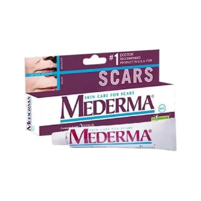 Mederma Piel Cuidado Crema para Cicatrices Estrías Extracción Acné Quemar 10gm /