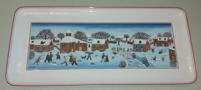 Villeroy & Boch Naif Weihnachten  #1748 Luxemburg Porzellan Winterlandschaft