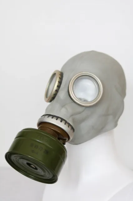 Gas Mask GP-5 grey with filter ONLY Soviet Russian NEW Vintage FUNY USSR