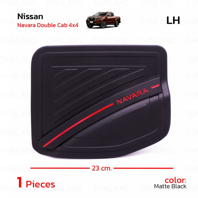 Per Nissan Navara NP300 D23 2015 - 19 Copertura Tappo Olio Carburante Sinistro Opaco Finitura