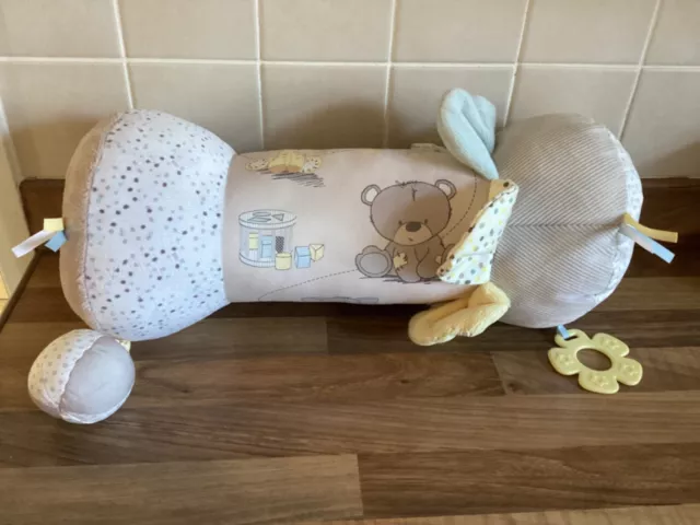 Mothercare Teddy’s Toy Box Baby’s Floor Activity Tummy Time Roller