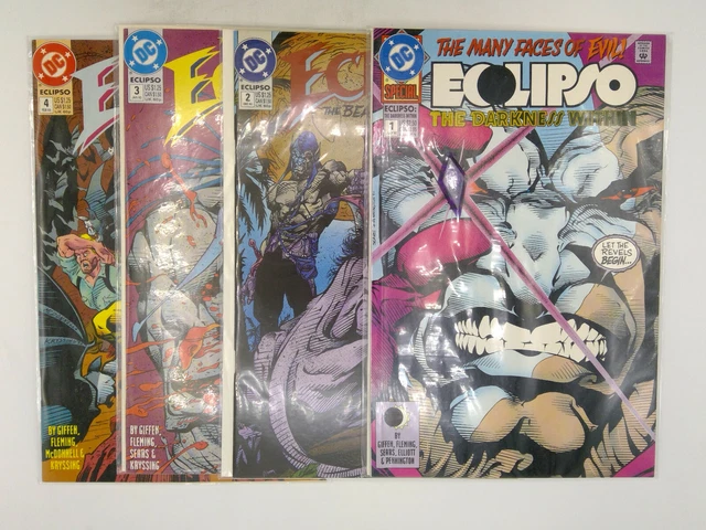 Eclipso: Darkness Within #1-4 DC Comics 1992 VF/NM