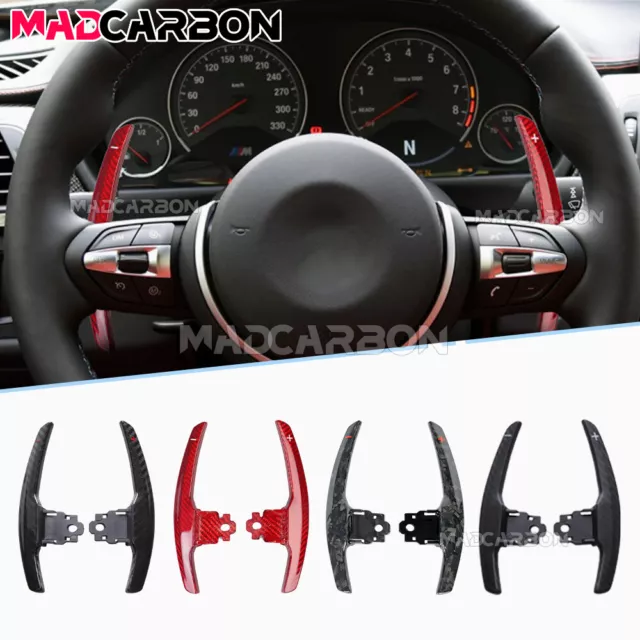 Carbon Steering Wheel Shift Paddle For BMW 3 4 Series F30 F31 F34 F32 F33 F36