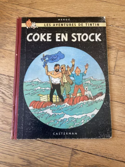 Bd tintin Hergé « Coke En Stock » B24