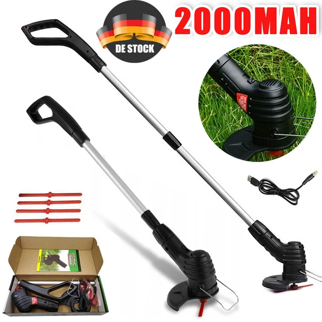 PROFI AKKU RASENTRIMMER Grasschneider Freischneider Trimmer Motorsense