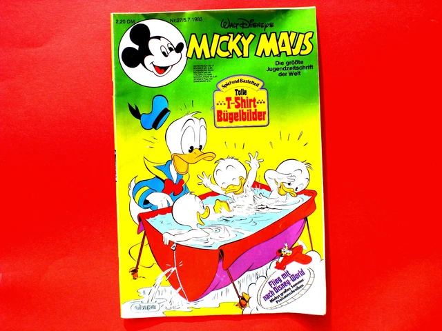 Comic MICKY MAUS  Heft 27 1983 mit Beilage