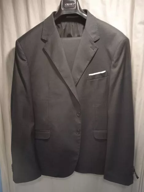 Abito Sartoriale Exibit Made In Italy Grigio Melange Tg (60-62)