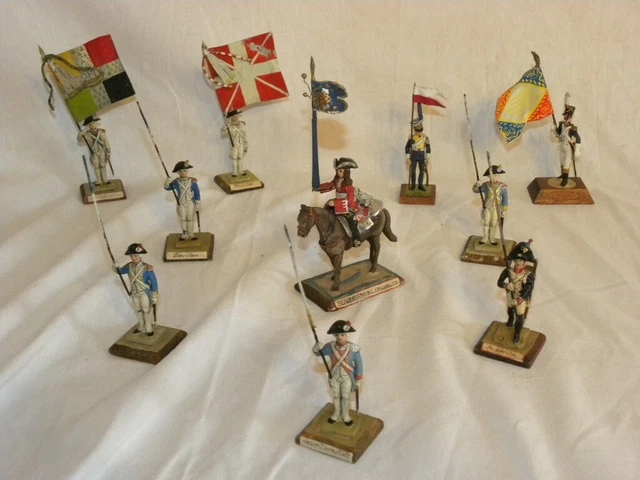 Soldats de plomb antiques, soldats de jouet, jouets anciens, jouets