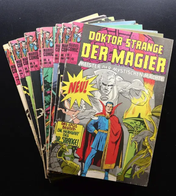 Auswahl Marvel Williams Verlag Comics - Doktor Dr. Strange - Nr. 1 bis Nr. 12