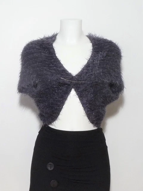 Gilet Boléro Gris COP Copine Taille 36 - État Impeccable