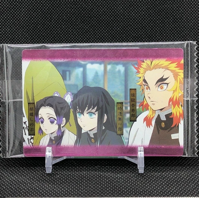 RENGOKU ANJURO MUICHIRO Tokito Shinobu Kochō Demon Slayer WaferCard ...