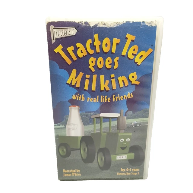 Tractor Ted Grows Potatoes [VHS](中古品) TRACTOR TED GROWS Potatoes (E) PAL VHS Video Tape - Children Kids
