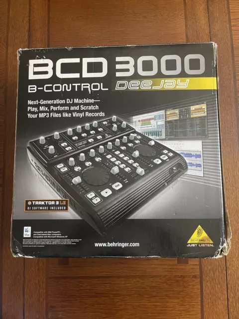 Behringer ~ BCD-3000 B-Control Deejay ~ 4-channel DJ Controller