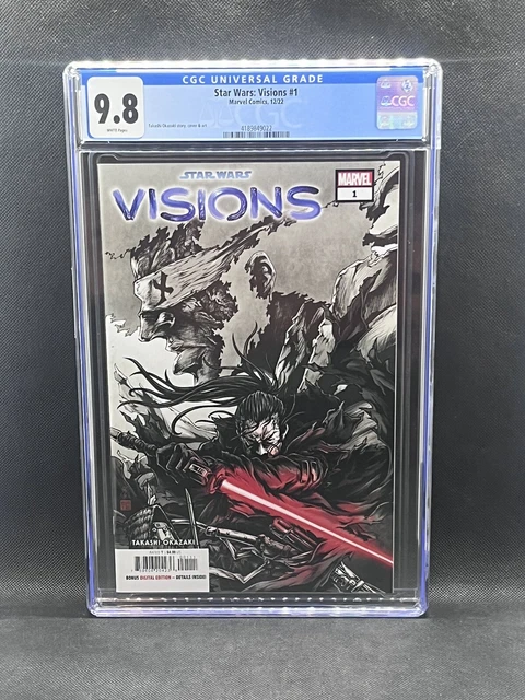 Star Wars Visions #1 CGC 9.8 2022 Marvel Cover A 1st Comic Appearance Ronin
