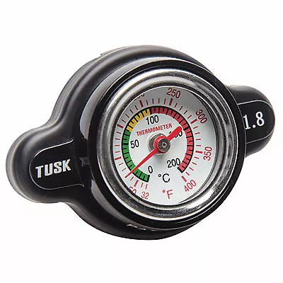 Tusk High Pressure Radiator Cap with Temperature Gauge 1.8 Bar