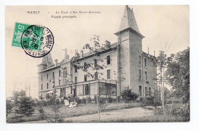 NANCY CPA 54 the air cure Saint Antoine the main facade of the building