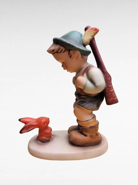 Vintage Goebel Hummel "Sensitive Hunter" Figurine 4 3/4 TMK 3 Full Bee