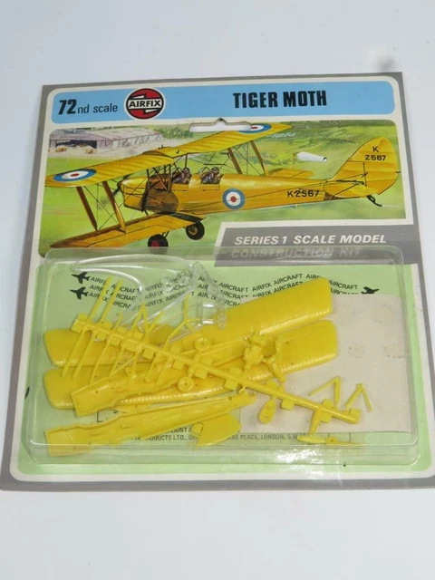 Airfix 1/72 Maquette Aircraft Kit Tiger Moth Scellé En Type 4 Bulle