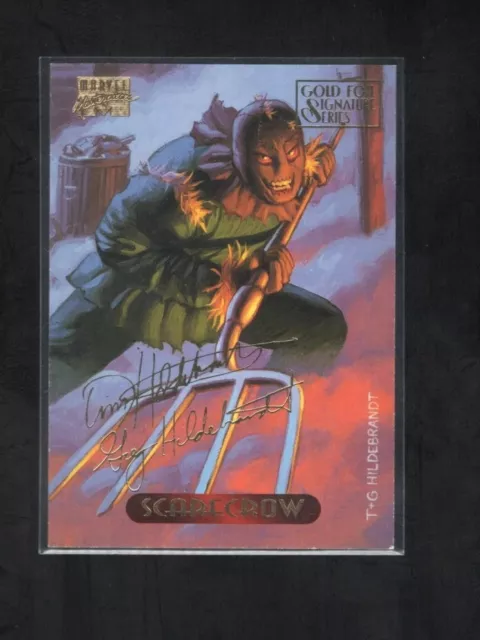 1994 Marvel Masterpiece Gold Signature Series #104 Scarecrow